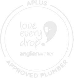 Anglian Water Love Every Drop APLUS Approved Plumber logo